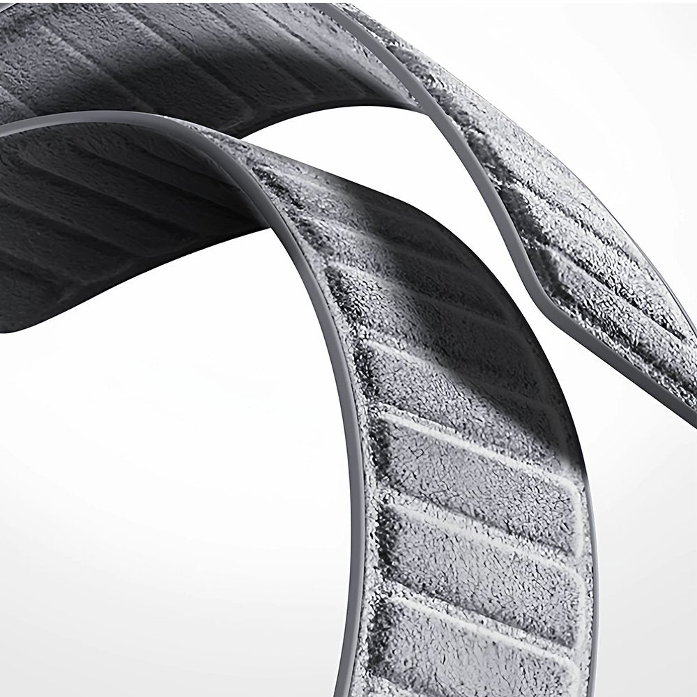 Futuristic Gray Apple Magnetic Watch Bands