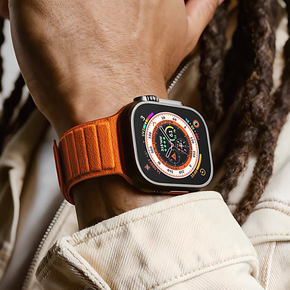 Zesty Orange Apple Magnetic Watch Bands