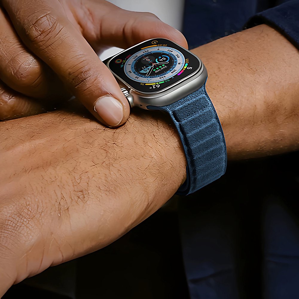 Cosmic Blue Apple Magnetic Watch Bands