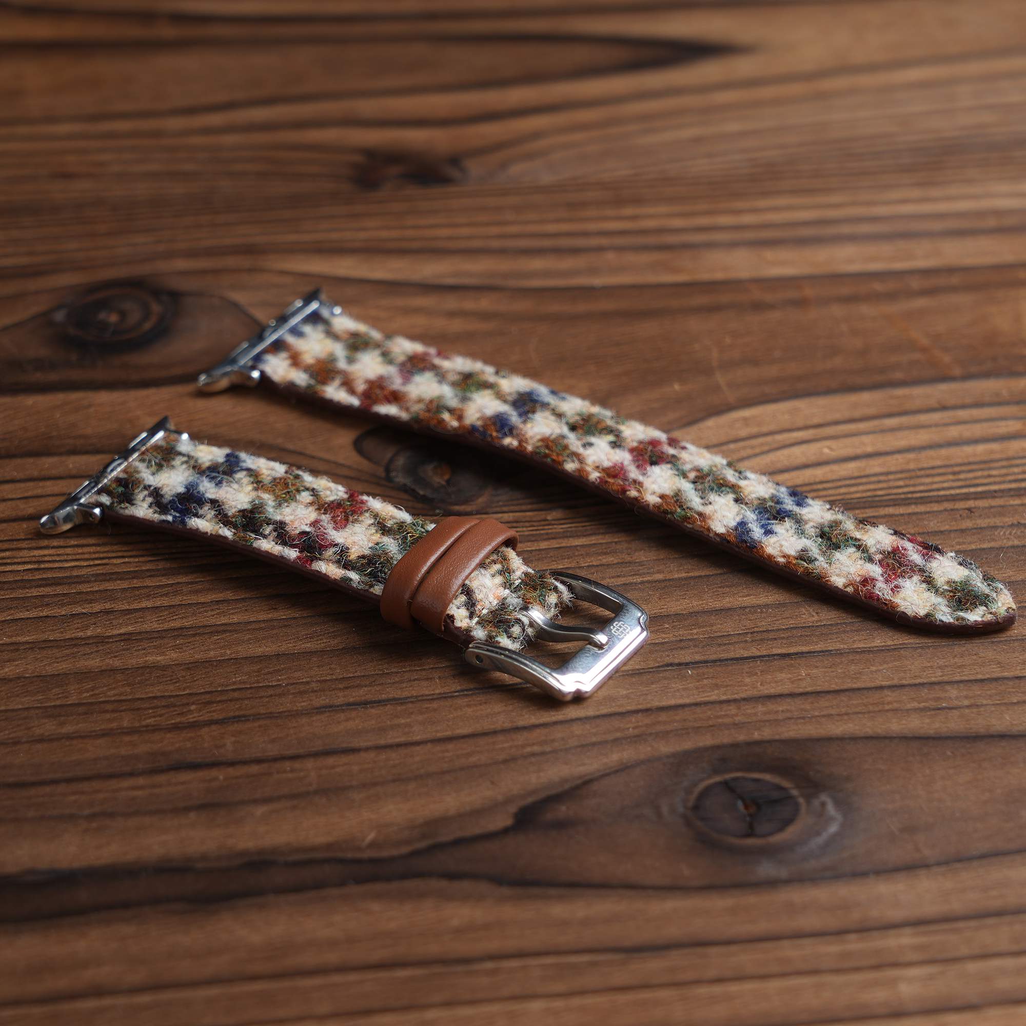 Apple HARRIS TWEED®  BRG Houndstooth Watch Band