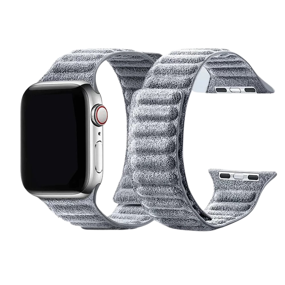 Futuristic Gray Apple Magnetic Watch Bands